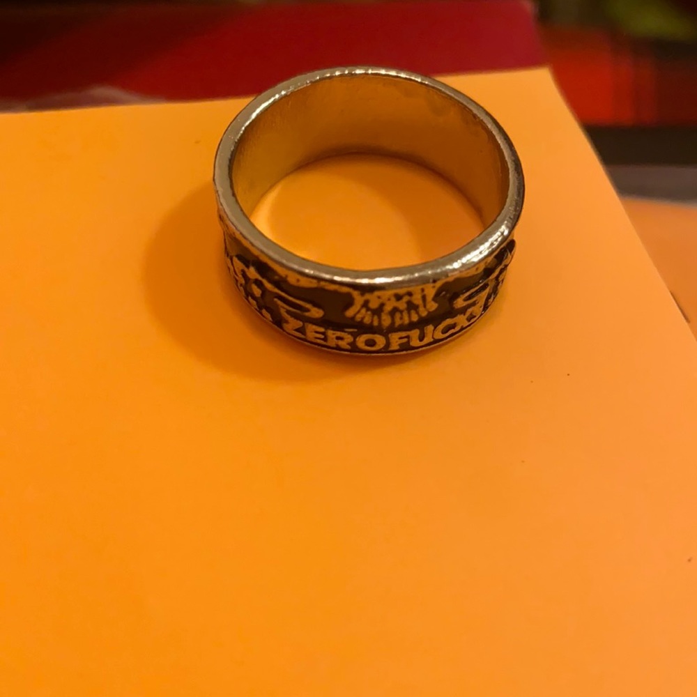 Eagle Zero Fucks - Sterling Silver